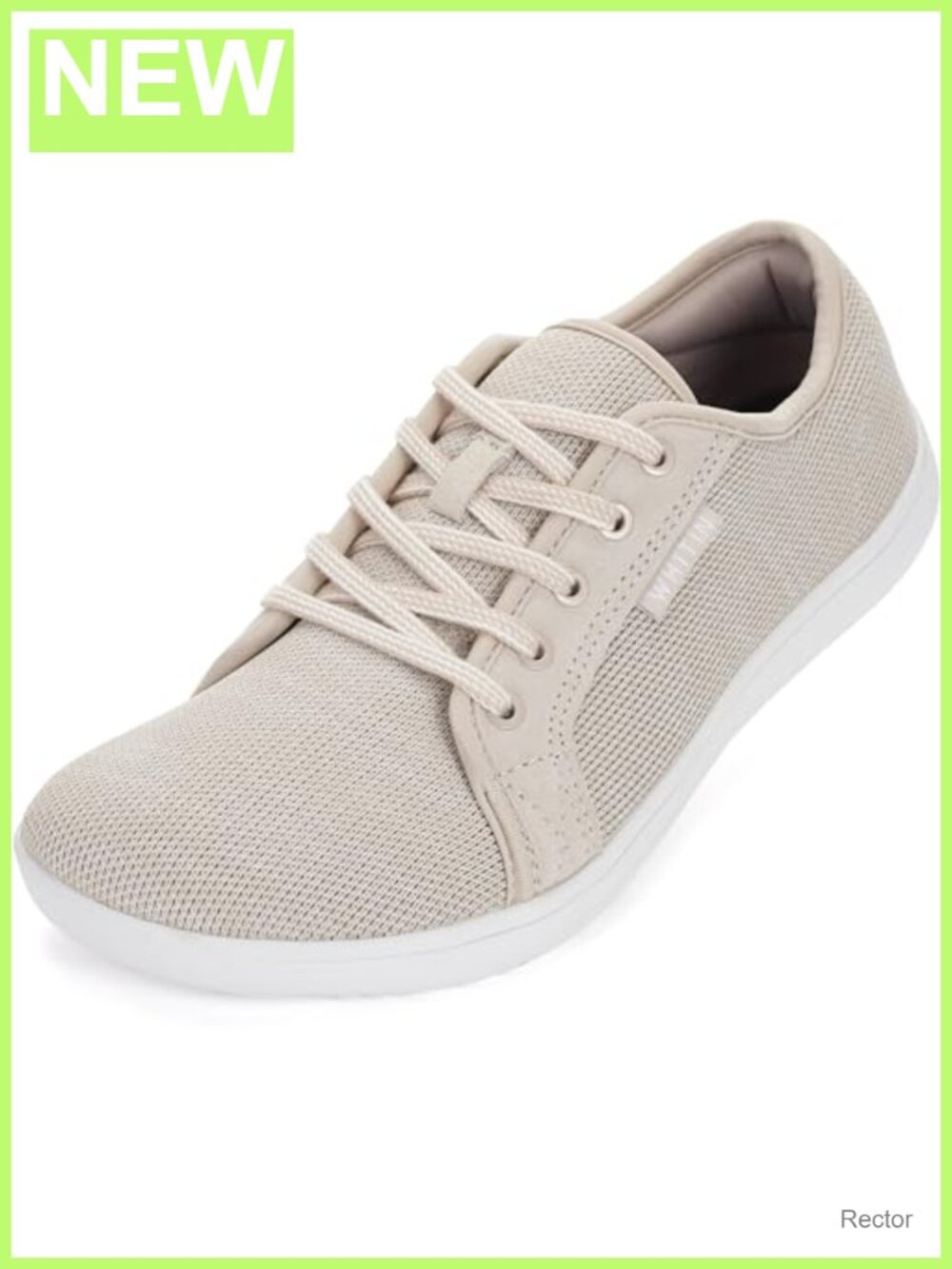 Wide Barefoot Running Sneakers Zero Drop Sole with Knit Upper